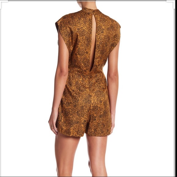 Amuse Society Golden Haze Romper - Picture 3 of 8